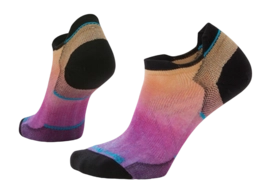 Socks Smartwool Women Run Zero Cushion Ombre Print Low Ankle Socks Tandoori Orange