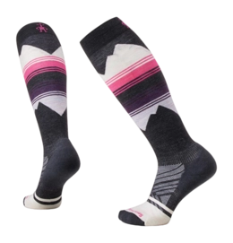 Chaussettes Smartwool Femme Ski Targeted Cushion Pattern OTC Socks Charcoal