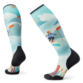 Socks Smartwool Women Ski Targeted Cushion Snow Bunny Print OTC Socks Capri