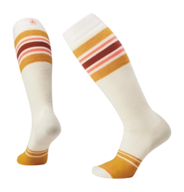 Chaussettes Smartwool Femme Snowboard Full Cushion Tube Stripe OTC Natural