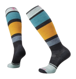Chaussettes Smartwool Femme Snowboard Targeted Cushion OTC Charbon