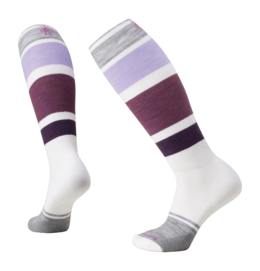 Chaussettes Smartwool Femme Snowboard Targeted Cushion OTC White