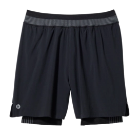 Sportbroek Smartwool Men Intraknit Active Lined Short Black
