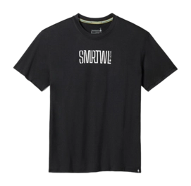 T-Shirt Smartwool Smartwool Active Logo Graphic Short Sleeve Tee Herren Black