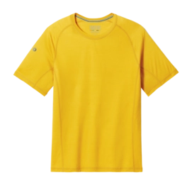 T-Shirt Smartwool Men's Active Ultralite Short Sleeve Honey Gold