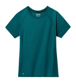 T-Shirt Smartwool Femme Active Ultralite Short Sleeve Deep Lake