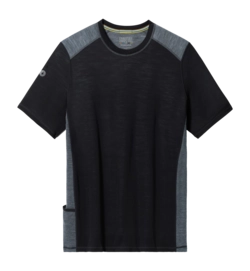 T-Shirt Smartwool Men Active Ultralite Tech Tee Black 24