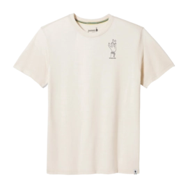 T-shirt Smartwool Homme Alpine Magic Graphic Short Sleeve Tee Almond Heather