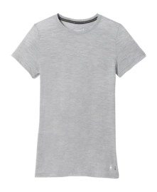T-Shirt Smartwool Women Merino Short Sleeve Tee Light Gray Heather