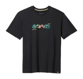 T-Shirt Smartwool Homme Sockeye Season Graphic Short Sleeve Tee Black