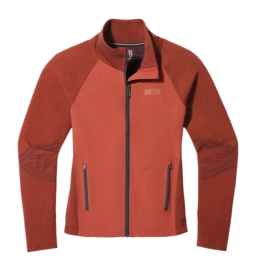 Vest Smartwool Women Intraknit Active Full Zip Jacket Pecan Brown