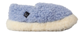 Pantoffel Rue de Wool Unisex The Nordic V2 Sky Blue Natural