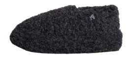 Pantoffel Rue de Wool Unisex The Nordic V2 Charcoal Black Charcoal Black