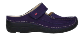 Klomp Wolky Women Roll Slipper Paars