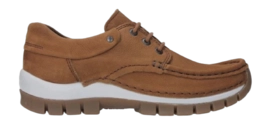 Chaussures à Lacets Wolky Femme Fly Cognac