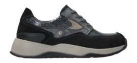 Chaussures à Lacets Wolky Femme Sappho Black Combi