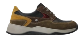 Chaussures à Lacets Wolky Femme Sappho Taupe Combi