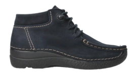 Schnürschuhe Wolky Seamy Moc Damen Blau