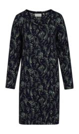 Nachthemd Essenza Emmy Issadore Long Sleeve Damen Darkest Blue