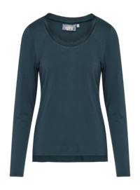 Top Essenza Women Luyza Long Sleeve Deep Sea Blue