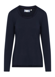 Top Essenza Luyza Long Sleeve Damen Darkest Blue
