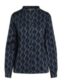 Top Essenza Women Marie Tesse Woven Long Sleeve Reef Green