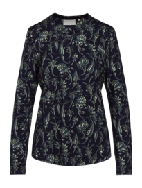 Top Essenza Women Waona Issadore Long Sleeve Darkest Blue