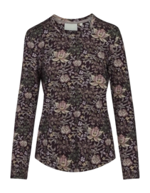 Top Essenza Women Waona Ophelia Long Sleeve Plum Wine