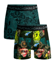 Boxer Muchachomalo Homme Shorts Indiana Print/Print (2-Pièces)