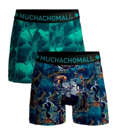 Boxershorts Muchachomalo Shorts Herren Lords Print/Print (2-Pack)