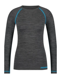 Unterhemd Poederbaas Superior Thermal Herren Black Grey
