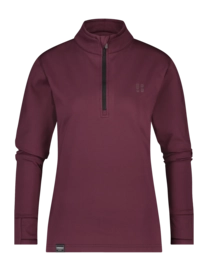 Ski Sweatshirt Poederbaas Women Arctic Bordeaux