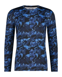 Thermal Shirt Poederbaas Men Thermo Camo Navy