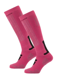 Chaussettes de Ski Poederbaas Rose (2 pièces)