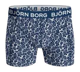 Boxershorts Björn Borg Cotton Stretch Boxer BB Herren Flower Leaf 1