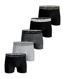 Boxershort Björn Borg Men Cotton Stretch Boxer Black/Grey/Melange (5-pack)
