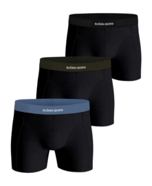 Boxershorts Björn Borg Premium Cotton Stretch Boxer Herren Multipack 6 (3er-Pack)