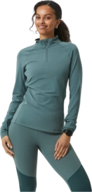 Long Sleeve Shirt Björn Borg Women Borg Midlayer Balsam Green