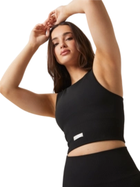 Vest Top Björn Borg Women Studio Seamless Bralette Black Beauty
