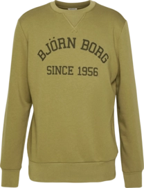 Jumper Björn Borg Men Borg Essential Crew Olive Drab