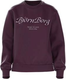 Trui Björn Borg Women Borg Essential Crew Potent Purple