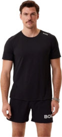 T-Shirt Björn Borg Men Borg Athletic T-Shirt Black Beauty