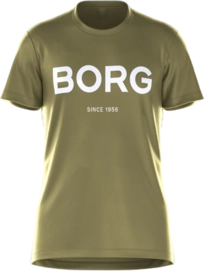 T-Shirt Björn Borg Men Borg Essential Active T-Shirt Olive Drab