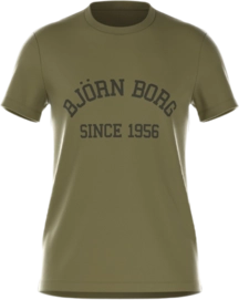 T-Shirt Björn Borg Men Borg Essential Olive Drab