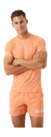 T-Shirt Björn Borg Men Borg Light T-Shirt Cadmium Orange