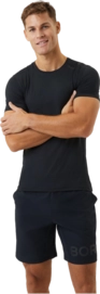 T-Shirt Björn Borg Men Borg Tech T-Shirt Black Beauty