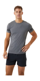T-Shirt Björn Borg T-Shirt Herren Dark Grey Melange