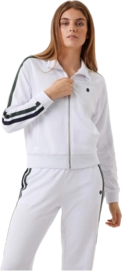 Vest Björn Borg Women Ace Track Jacket Brilliant White