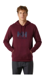 Hoodie Helly Hansen Men Logo Hickory