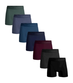 Boxer Shorts Muchachomalo Men Light Cotton Solid Multi-coloured 74 (7-Pack)